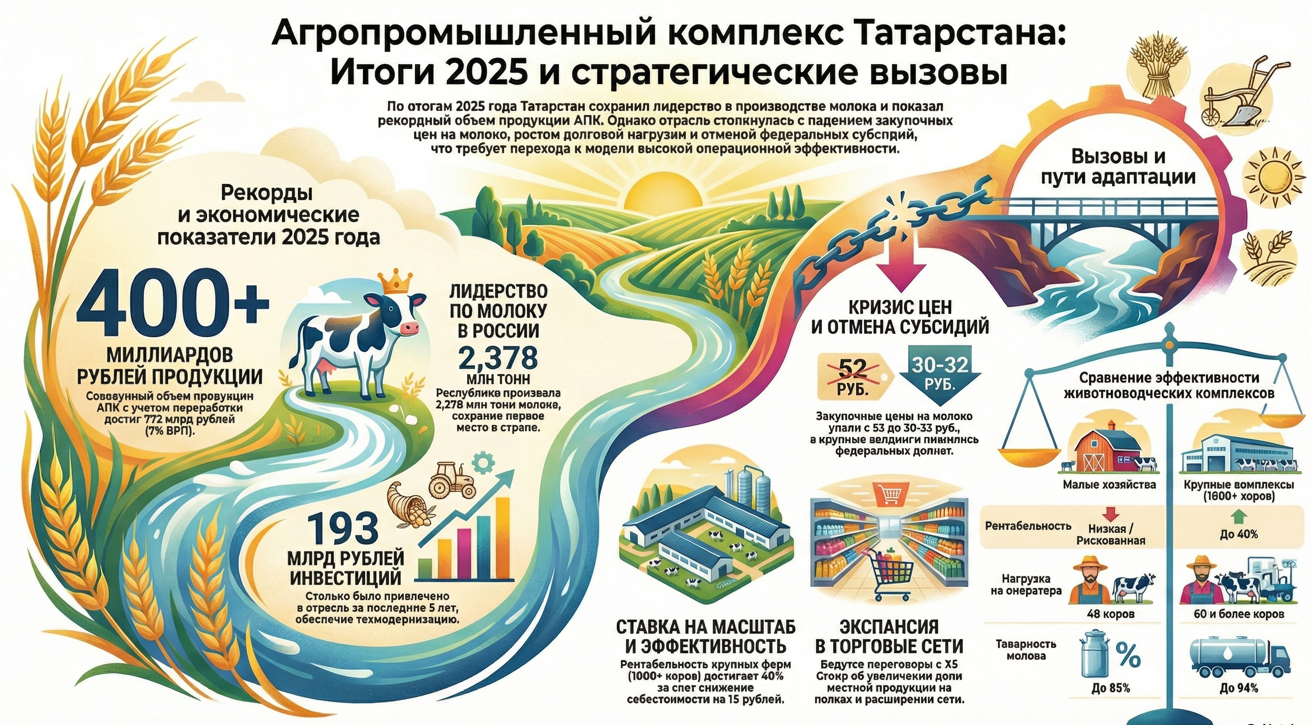 АПК Татарстана 2025 итоги и вызовы